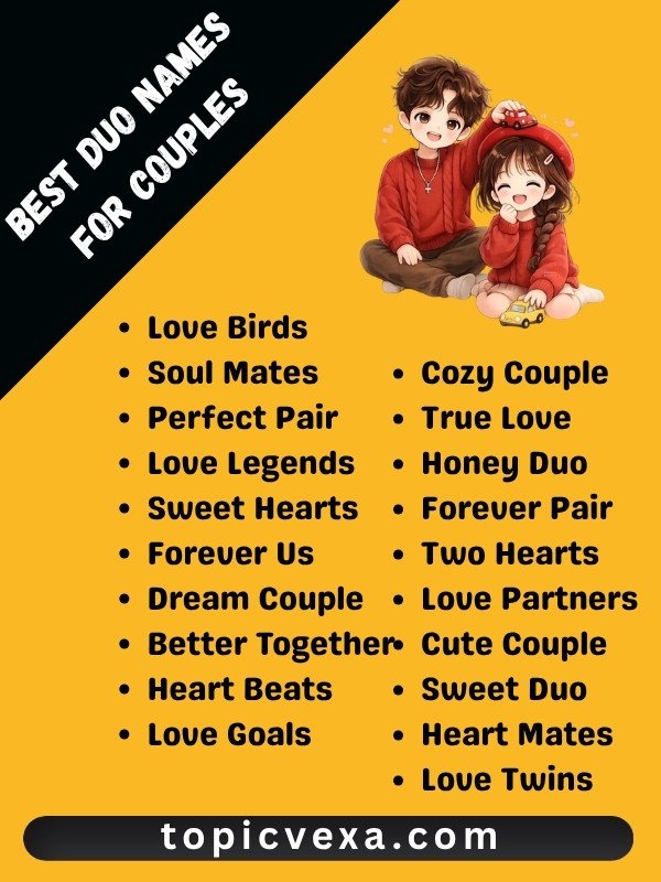 Best Duo Names for Couples