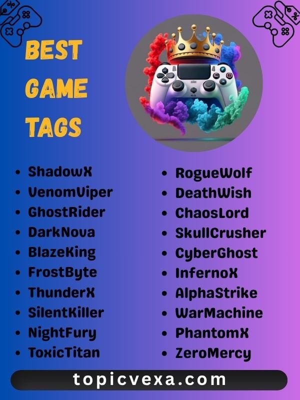 Best Game Tags