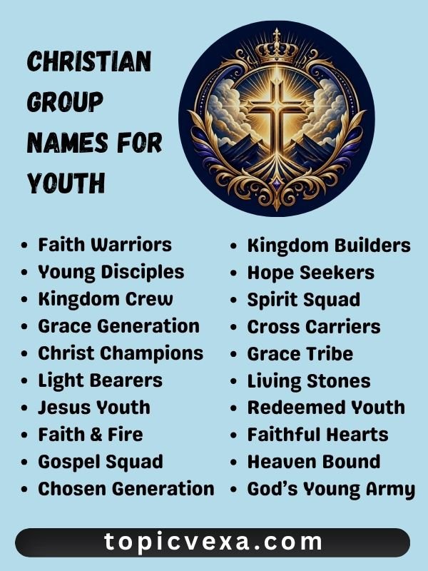 Christian Group Names for Youth