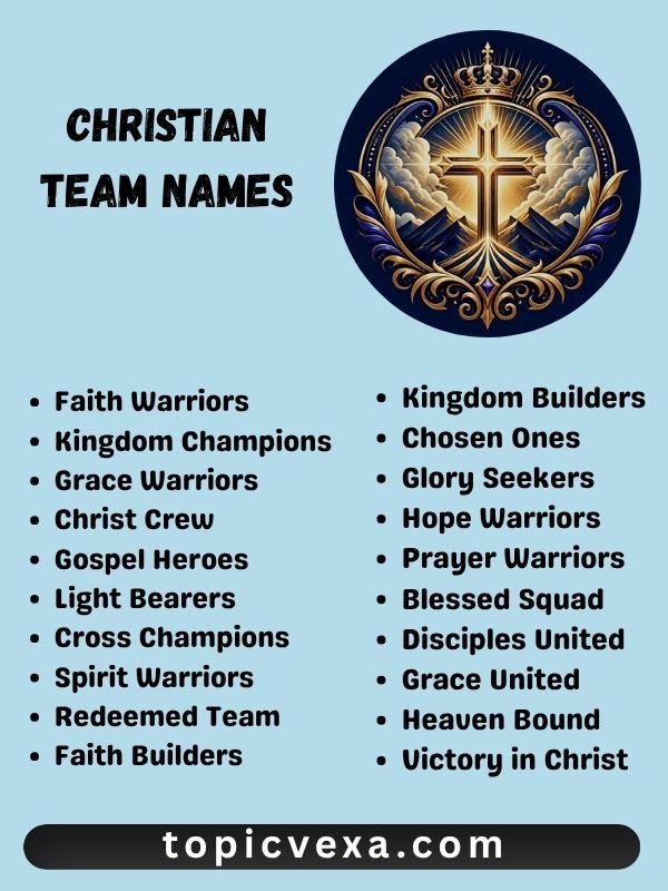 Christian Team Names