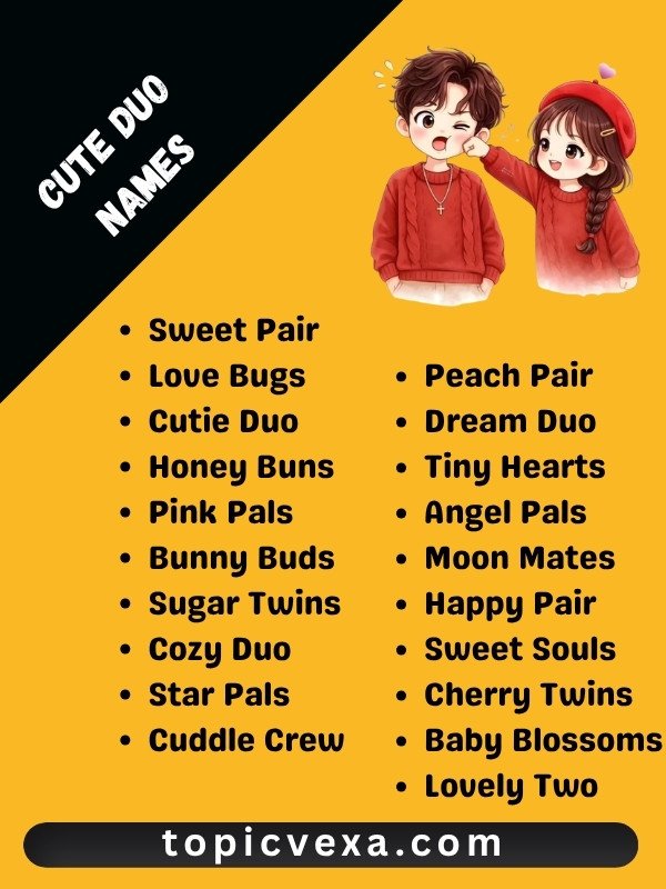 Cute Duo Names