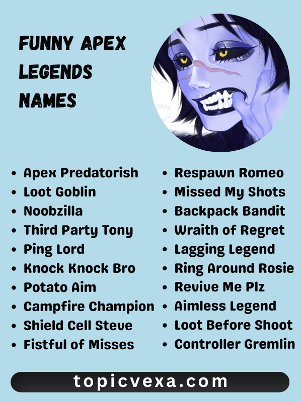 Funny Apex Legends Names