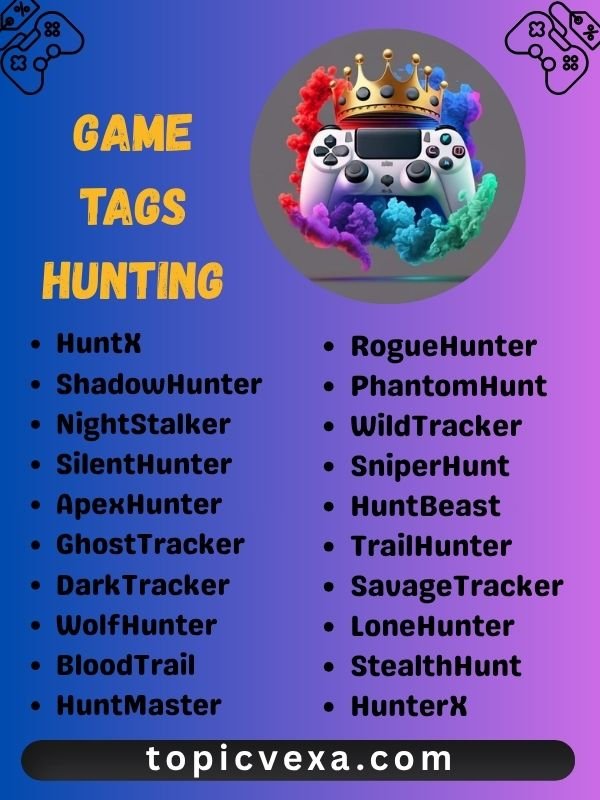 Game Tags Hunting