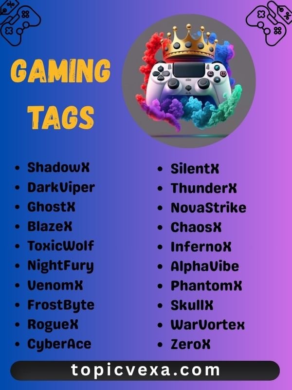 Gaming Tags
