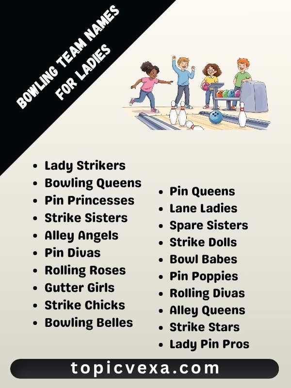 Bowling Team Names For Ladies