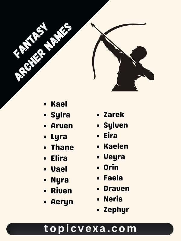 Fantasy Archer Names