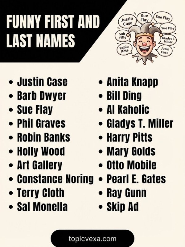 Funny First and Last Names Jokes