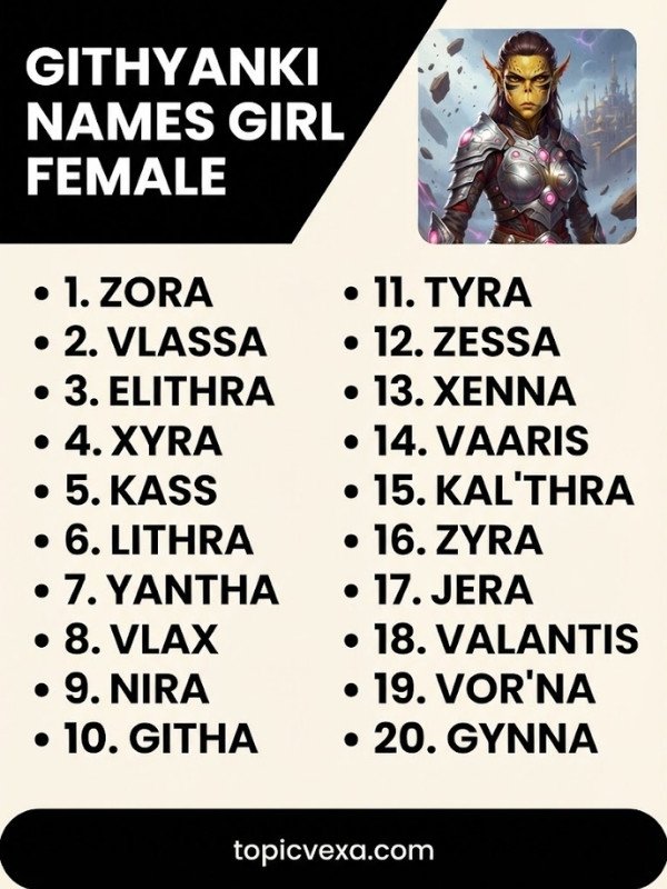 Githyanki Name Girl