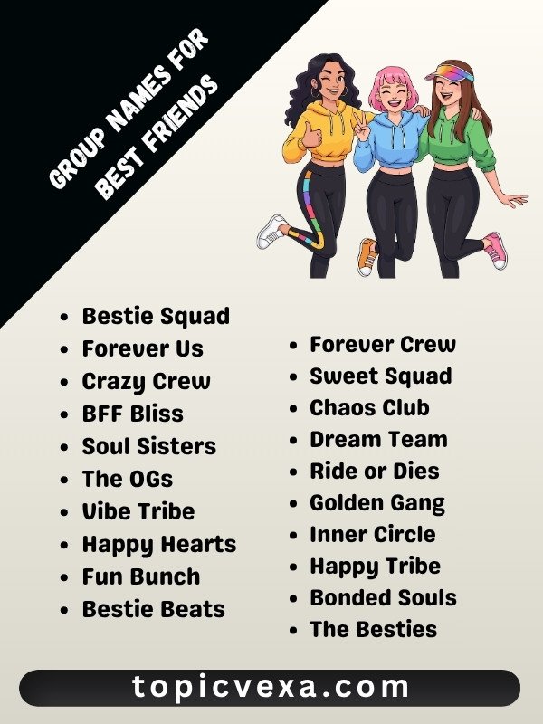 Group Names for Best Friends