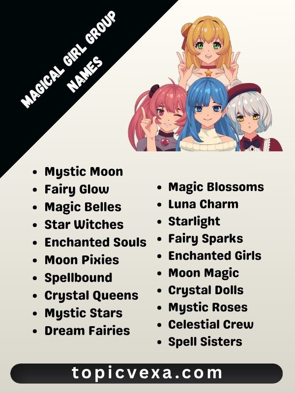 Magical Girl Group Names