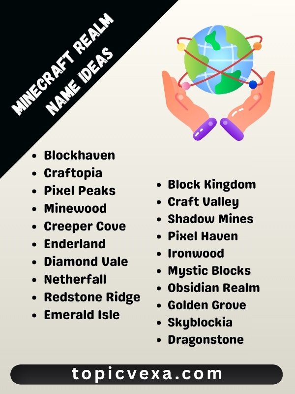 Minecraft Realm Name Ideas