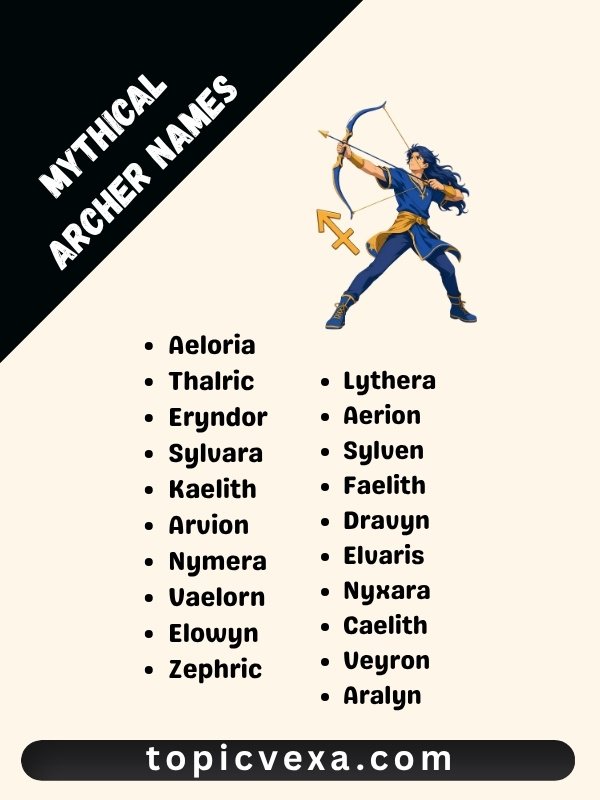 Mythical Archer Names