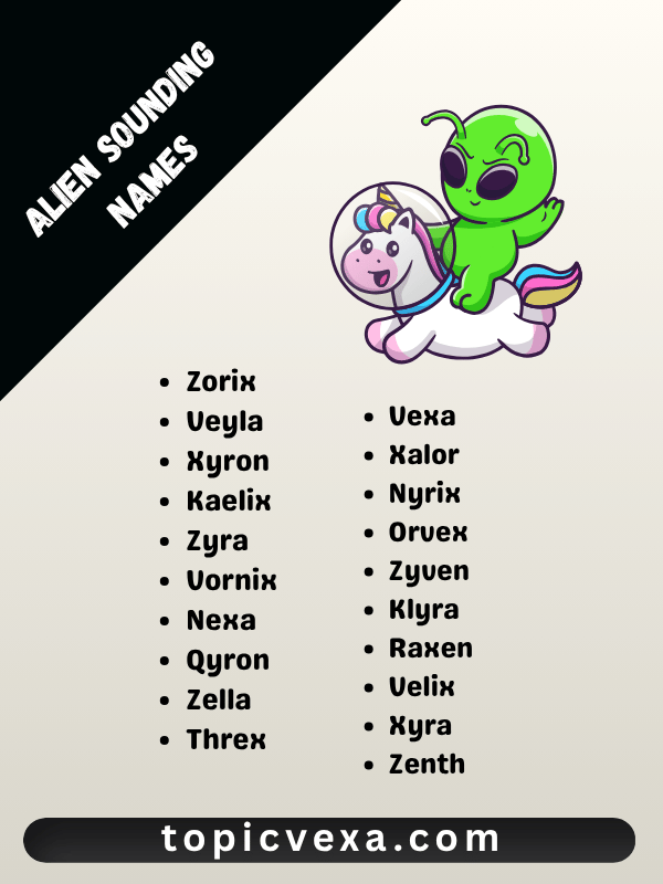 alien sounding names