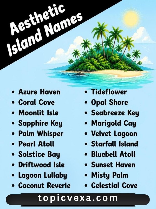 Aesthetic Island Names