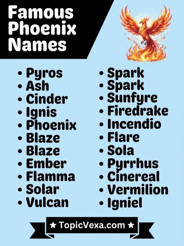 Famous Phoenix Names
