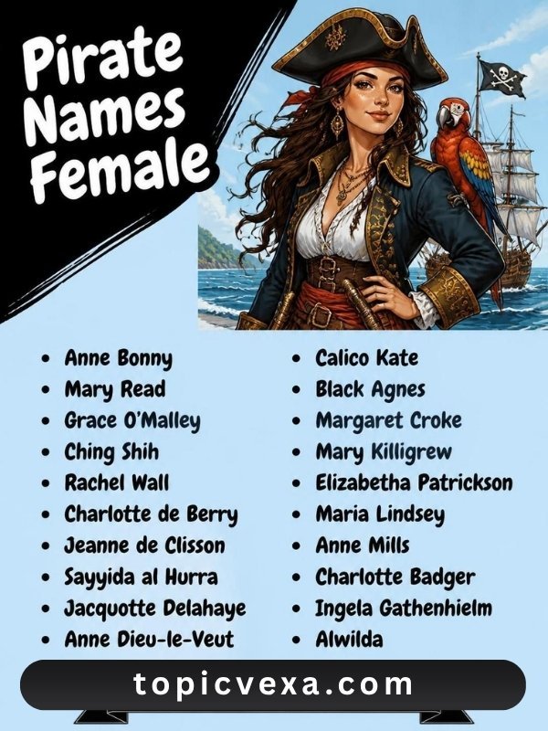 Pirate Names Female