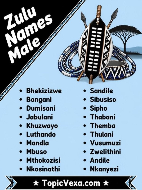 Zulu Names Male